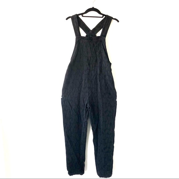 S+T X HILARY DUFF - THE S+T HILARY ROMPERALLS IN MIDNIGHT BLACK
